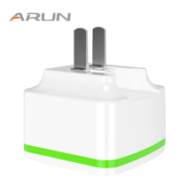 11.11 Global Shopping Festival ARUN Smart Mobile Phone Dual USB port Adapter Travel Fast USB Compatible Charger For iPhone7 Samsung S6 Smart Phones /PC/Mp3& USB Mobile Devices