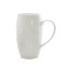 White female ceramic bulk simple mug