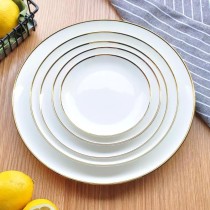 Porcelain dinner plates Western-style food steak dishes