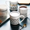 Geometric elements ceramic mug