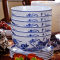 Bone China blue and white porcelain set