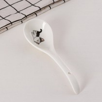 Fine bone china spoon