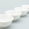 Pure white home-style 5-inch bowl