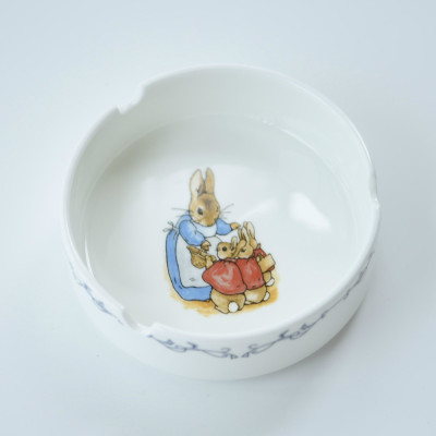 European ceramic ashtray