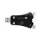 SD Card Reader, 4 in 1 i Flash Drive USB Micro SD &TF Card Reader Adapter for iPhone iPad Mac Android (black)