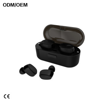 2018 New products true wireless earbuds Mini Bluetooth tws earphones with charging case