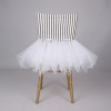 Exclusive outdoor wedding chair set wedding decoration lace chair back flowers