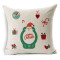 2017 new design Santa Claus cartoon pillow lovely present sofa cushions many styles