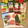 Christmas towel for home or hotel colorful washcloth present for kids or friends