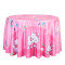 Theme decoration cartoon animal prints cloth with a thick satin round tablecloth children's birthday party