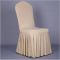 Customized spandex thicken  elegance chair cover with skirt