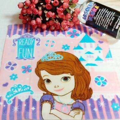 Hot sale cotton bath towel for children Snow White Mickey Mouse many colors high quality