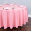 Zhongyue round polyester tablecloth strawberry ice