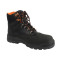 Composite toecap nubuck leather safety boots