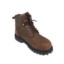 Middle high steel toecap & puncture resistant safety shoes with Goodyear welted technology