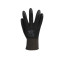 PU Palm Coated Nylon Gloves   (Black on Black)
