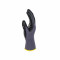Nitrile Palm Coated Nylon Gloves  (Black on Grey)