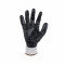Nitrile / HPPE  Cut Resistant Gloves  (Black on Salt &Pepper Liner) - CE Cut Level 3