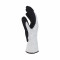 Sandy Nitrile / HPPE  Cut Resistant Gloves  (Black on Salt &Pepper Liner)  - CE Cut Level 5