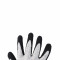 Sandy Nitrile / HPPE  Cut Resistant Gloves  (Black on Salt &Pepper Liner)  - CE Cut Level 5