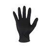 nitrile 4mil light black gloves
