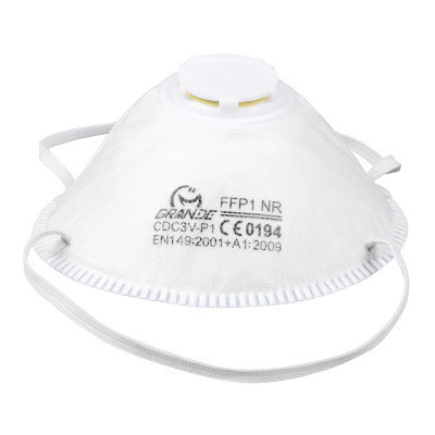 KM02025 FFP1 Bowl Shape Mask with valve