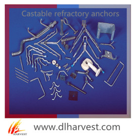 Refractory anchors / refractory wave anchor / Y V U crook anchor