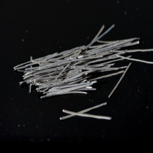 construct melt extract stainless steel fiber reinforced refractory