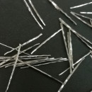 用于浇注耐火材料的狭缝片直钢丝