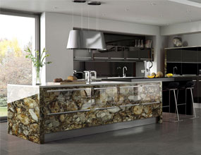 natural stone Jasper kitchen countertop