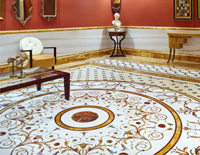 arabic majlis marble inlay flooring design