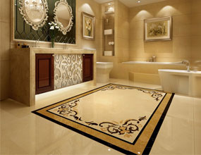 home marble floor design waterjet medallion
