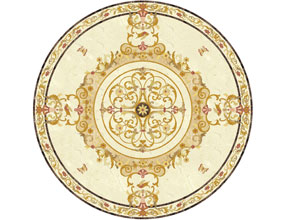 Classical Marble Medallion