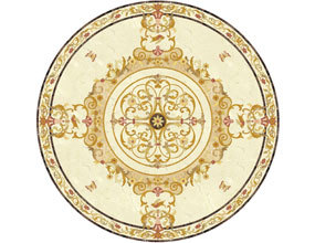 Classical Marble Medallion