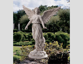 Фигурки итальянской скульптуры из мраморного ангела