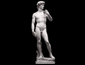 Italian David Stone Statue