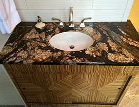 Magma Black Granite  Traditional-Bathroom vanitytop (2)