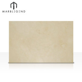 Природные испанские бежевые мраморные плиты Crema Marfil Premium Marble Interior Design