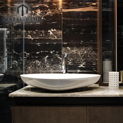 إيطاليا نيرو سيلفر بورتورو ماربل بلاس PFM Silver Dragon Black Marble