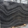 China Kenya Black Marble Ancient Wood Grey Marble Silver Wave Marble slabs