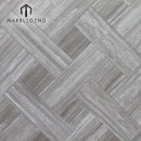 China Grano de madera Gris Vena de madera Mármol gris Mármol Serpeggiante Azulejos de suelo de mármol