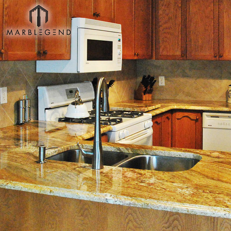 PFM Blue Labradorite Lemurian Granite Kitchen Countertops With Full  Backsplash, Granite Slab & Tile