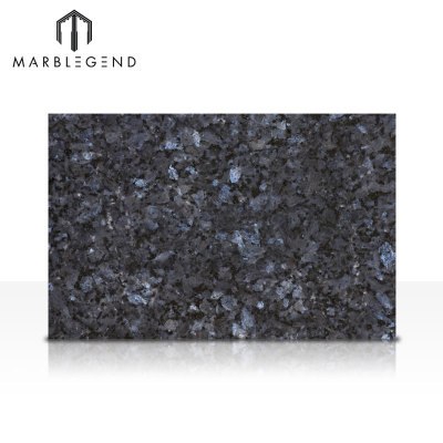 Losas de piedra natural durable granito azulejo azul perla granito