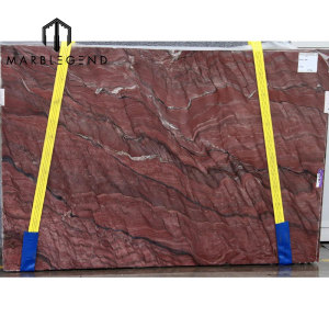 PFM Fusion Red Granite Slabs Cheap Granite Price For Countertops