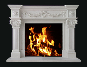 Marble Fireplace Mentel