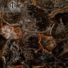 Backlit Semi Precious Jasper Stones Black Petrified Wood Gemstone Slabs Tiles