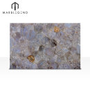 La mejor piedra preciosa para decorar paredes Azulejos de cuarzo azul