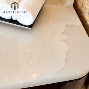 PFM Natural Backlit Onyx Panel Polished White Onyx Marble Slab Price