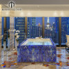 Luxurious Top Grade Dark Royal Sodalite Blue Stone Quartz Tiles