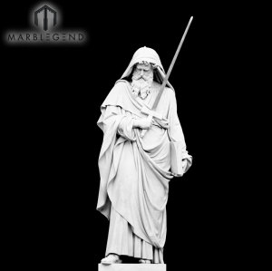 Мраморная садовая скульптура 170см религиозная фигура статуя
